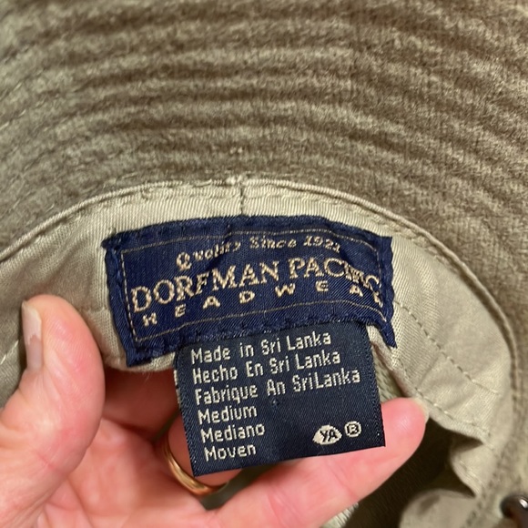 Dorfman Pacific Field Outdoor Traveler Sun hat - Picture 7 of 11